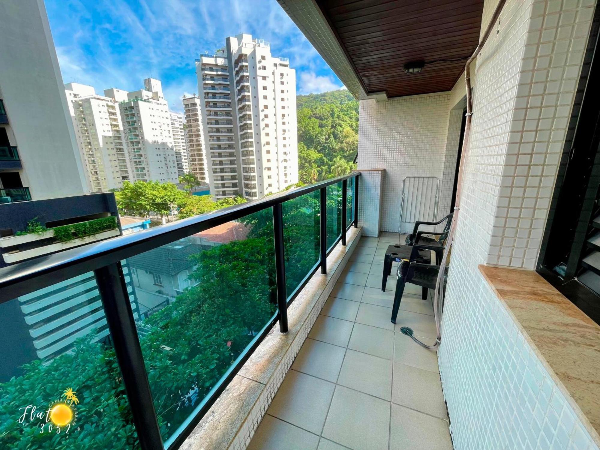 Flat Capitania Varam Guarujá Esterno foto
